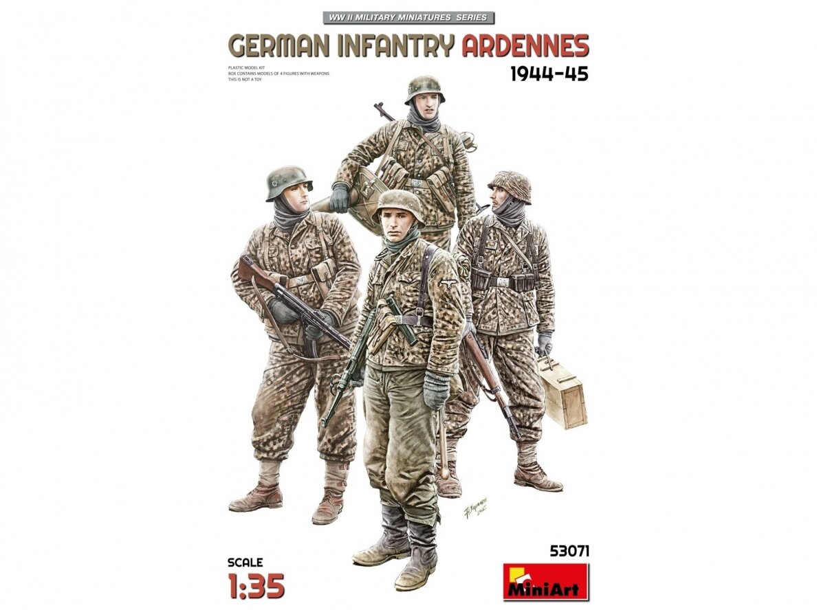 Miniart - German Infantry Ardennes 1944-45, 1/35, 53071 Miniart - German Infantry Ardennes 1944-45, 1/35, 53071