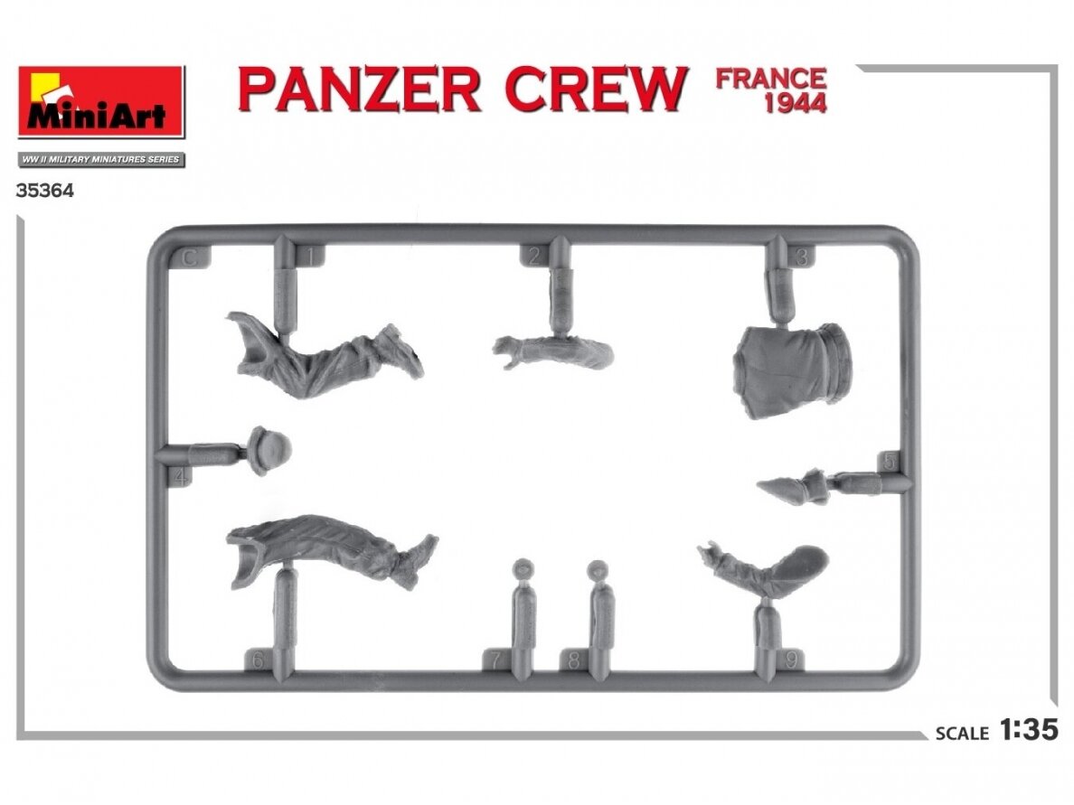 Miniart - Panzer Crew France, 1944, 1/35, 35364 1 Miniart - Panzer Crew France, 1944, 1/35, 35364 1