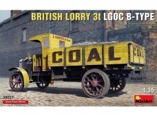 Miniart - British Lorry 3t LGOC B-Type, 1/35, 38027