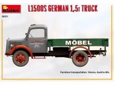 Miniart - Mercedes-Benz L1500S German 1.5t Truck, 1/35, 38051