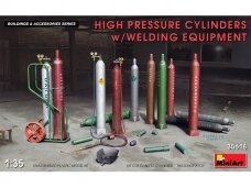 Miniart - High Pressure Cylinders with Welding Equipment, 1/35, 35618