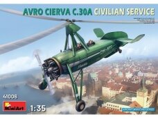 Miniart - Avro Cierva C.30A Civilian Service su Lietuviškomis dekalėmis, 1/35, 41006