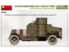 Miniart - Austin Armoured Car 1918 Pattern British Service. Western Front, 1/35, 39009