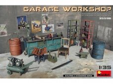 Miniart - Garage Workshop, 1/35, 35596