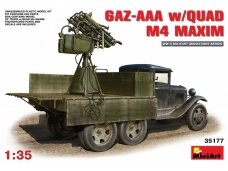 Miniart - GAZ-AAA w/QUAD M4 MAXIM, 1/35, 35177