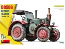 Miniart - German Tractor D8506 With Roof, 1/24, 24010