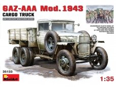 Miniart - GAZ-AAA Mod. 1943 Cargo Truck, 1/35, 35133