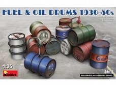 Miniart - Fuel & Oil Drums 1930-50s, 1/35, 35613