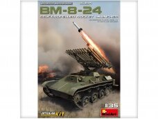 Miniart - BM-8-24 Self-Propelled Rocket Launcher with Interior Kit, 1/35, 35234