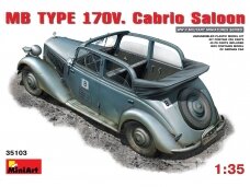 Miniart - MB Type 170V. Cabrio Saloon (Mercedes-Benz 170), 1/35, 35103