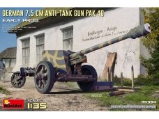 Miniart - German 7,5 cm Anti-Tank Gun PaK. 40 early prod., 1/35, 35394