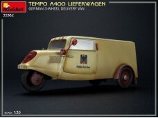 Miniart - Tempo A400 Lieferwagen German 3-wheel Delivery Van, 1/35, 35382