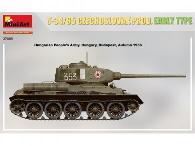 Miniart - T-34/85 Czechoslovak Prod. Early Type, 1/35, 37085 5
