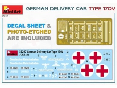 Miniart - German Delivery Car Type 170V, 1/35, 35297 1