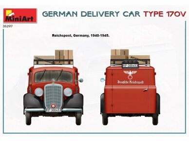 Miniart - German Delivery Car Type 170V, 1/35, 35297 6