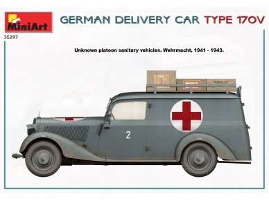 Miniart - German Delivery Car Type 170V, 1/35, 35297 7