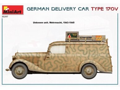 Miniart - German Delivery Car Type 170V, 1/35, 35297 9