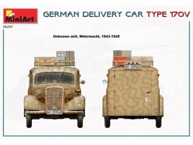 Miniart - German Delivery Car Type 170V, 1/35, 35297 10