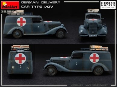 Miniart - German Delivery Car Type 170V, 1/35, 35297 13