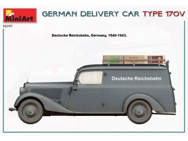 Miniart - German Delivery Car Type 170V, 1/35, 35297 3
