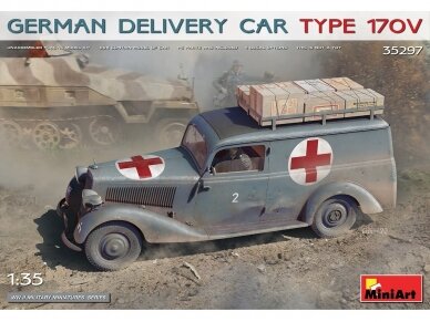 Miniart - German Delivery Car Type 170V, 1/35, 35297
