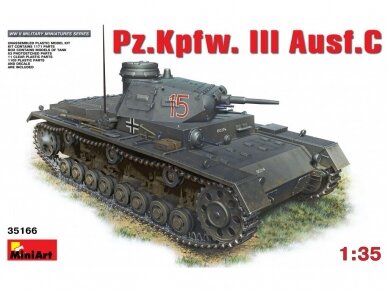 Miniart - Pz.Kpfw. III Ausf.C, 1/35, 35166