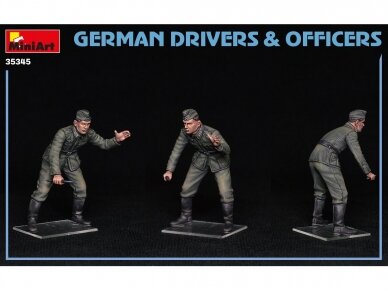 Miniart - German Drivers & Officers, 1/35, 35345 3