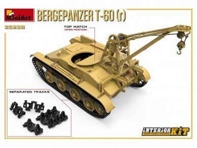 Miniart - Bergepanzer T-60(r) Interior Kit, 1/35, 35238 9