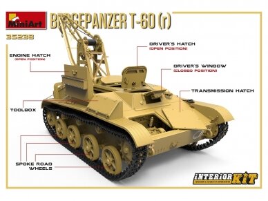Miniart - Bergepanzer T-60(r) Interior Kit, 1/35, 35238 10