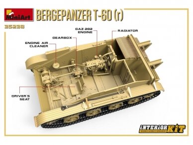 Miniart - Bergepanzer T-60(r) Interior Kit, 1/35, 35238 13