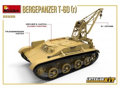 Miniart - Bergepanzer T-60(r) Interior Kit, 1/35, 35238 6