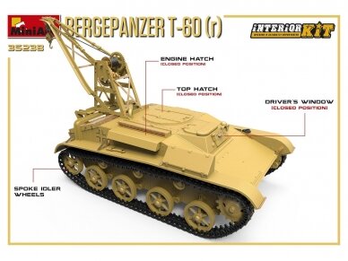 Miniart - Bergepanzer T-60(r) Interior Kit, 1/35, 35238 7