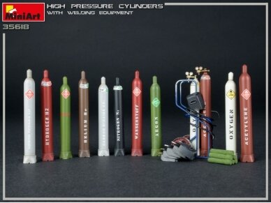 Miniart - High Pressure Cylinders with Welding Equipment, 1/35, 35618 1