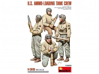 Miniart - U.S. Ammo-loading Tank Crew 2nd Edition, 1/35, 53069