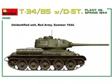 Miniart - T-34/85 w/D-5T. Plant 112. Spring 1944 (Interior kit), 1/35, 35290 9