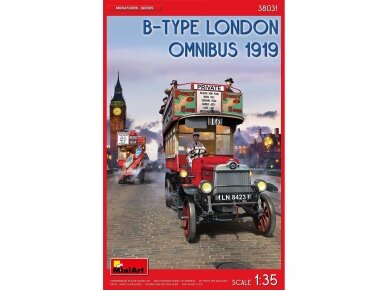 Miniart - B-Type London Omnibus 1919, 1/35, 38031