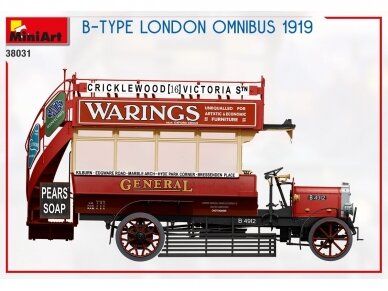 Miniart - B-Type London Omnibus 1919, 1/35, 38031 9