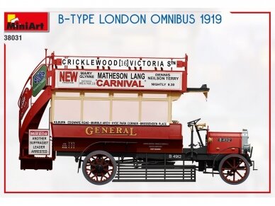 Miniart - B-Type London Omnibus 1919, 1/35, 38031 10