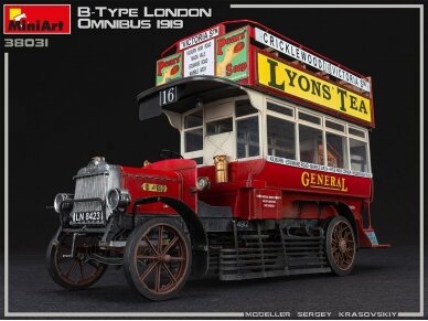 Miniart - B-Type London Omnibus 1919, 1/35, 38031 3