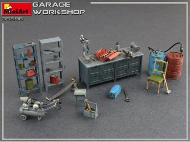 Miniart - Garage Workshop, 1/35, 35596 4 Miniart - Garage Workshop, 1/35, 35596 4