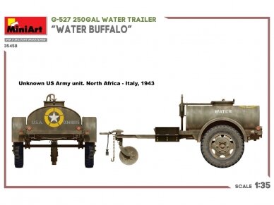Miniart - G-527 250 gal Water Ben Hur Trailer "Water Buffalo", 1/35, 35458 14 Miniart - G-527 250 gal Water Ben Hur Trailer "Water Buffalo", 1/35, 35458 14