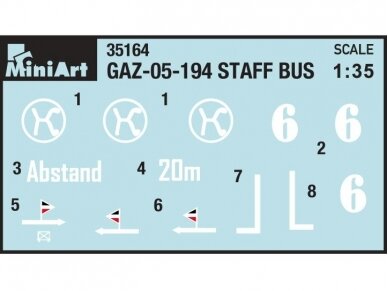 Miniart - GAZ-05-193 Staff Bus, 1/35, 35156 25 Miniart - GAZ-05-193 Staff Bus, 1/35, 35156 25