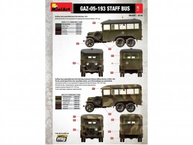 Miniart - GAZ-05-193 Staff Bus, 1/35, 35156 21