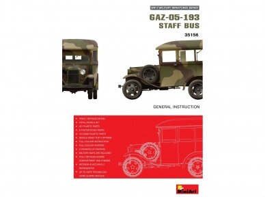 Miniart - GAZ-05-193 Staff Bus, 1/35, 35156 19