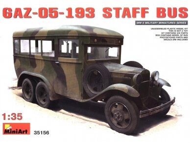 Miniart - GAZ-05-193 Staff Bus, 1/35, 35156
