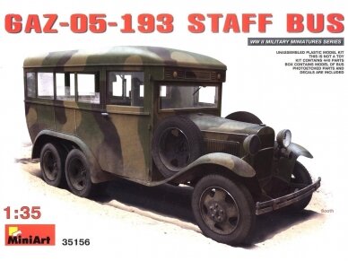 Miniart - GAZ-05-193 Staff Bus, 1/35, 35156 Miniart - GAZ-05-193 Staff Bus, 1/35, 35156