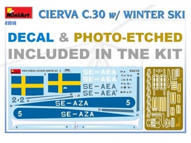 Miniart - Cierva C.30 with Winter Ski , 1/35, 41014 3