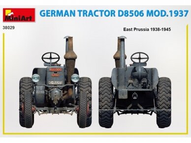 Miniart - German Tractor D8506 Mod.1937, 1/35, 38029 2