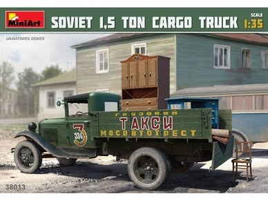 Miniart - GAZ-AA Soviet 1,5 Ton Cargo Truck, 1/35, 38013