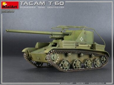Miniart - TACAM T-60 Romanian Tank Destroyer Interior included, 1/35, 35230 1